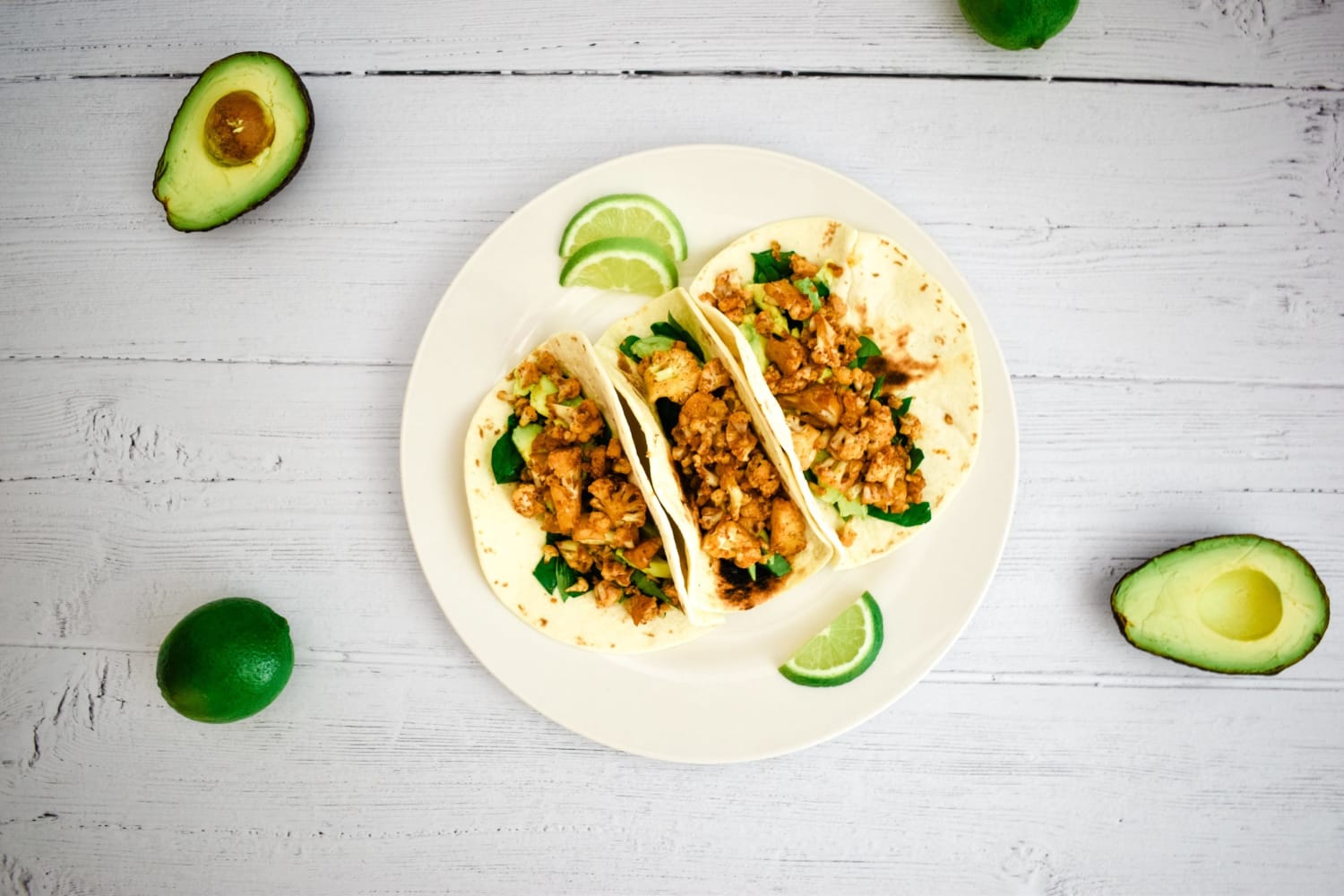 Cauliflower Tacos (Vegan) | Meals and Mile Markers