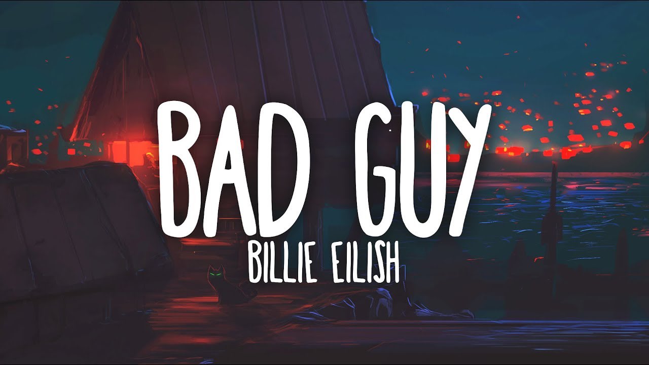Billie Eilish - bad guy (Clean - Lyrics)