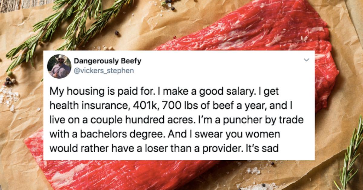 Guy whined that he was single because women prefer 'losers' and Twitter went off