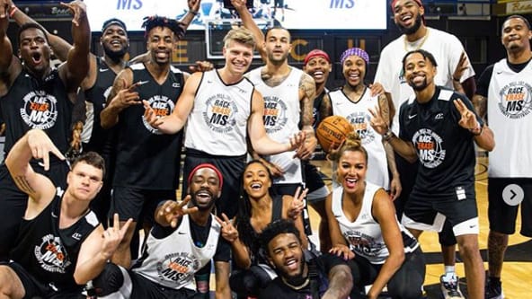 Jordan Bell Hosts 1st Annual Celebrity Basketball Game Benefitting Race to Erase MS!