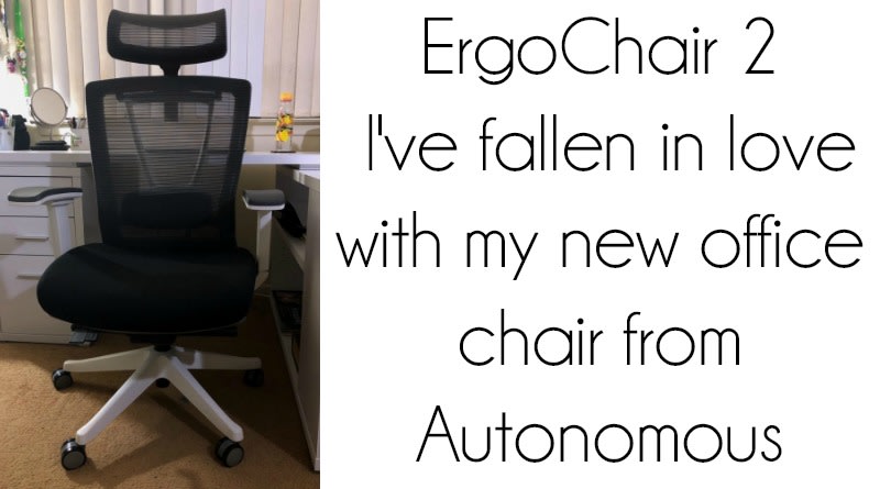 ErgoChair 2, I think I've fallen in love with my new office chair from Autonomous! @autonomousdotai!