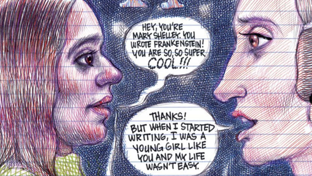 Explore the Sad Origins of Mary Shelley in This Comic Book Celebration of History's Inspiring Women