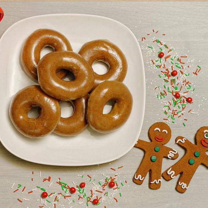 Krispy Kreme's Gingerbread Doughnuts Are Coming Back