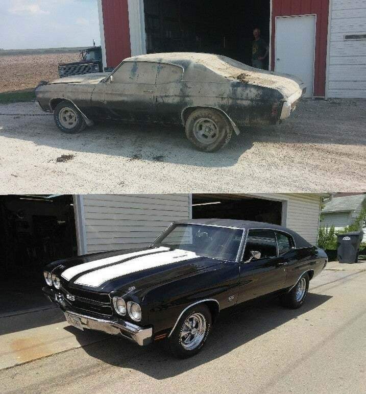 This 1970 Chevelle went through a full restoration process to get it's glory back.