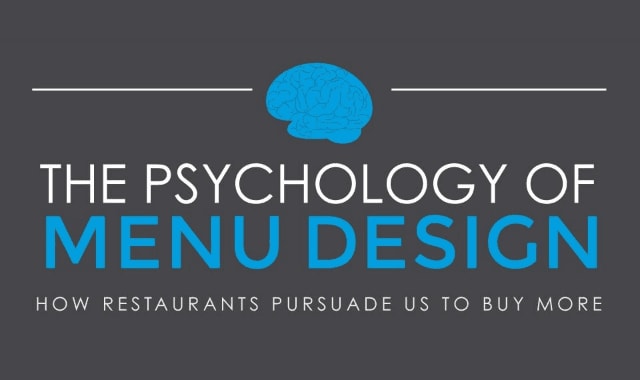 The Psychology of Menu Design #Infographic