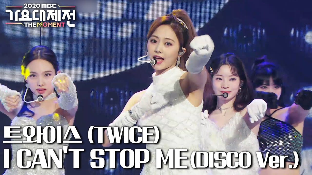 TWICE - I CAN'T STOP ME (Disco ver.) @ 2020 MBC Gayo Daejejeon (201231)