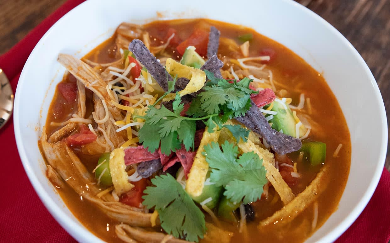 Thanksgiving Leftovers Steal the Spotlight in This Family-Friendly Turkey Tortilla Soup