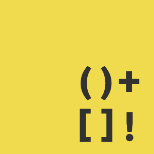 Write any JavaScript with 6 Characters: []()!+