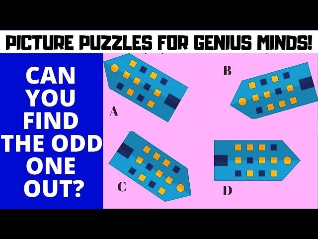 ODD ONE OUT #PUZZLES FOR GENIUS