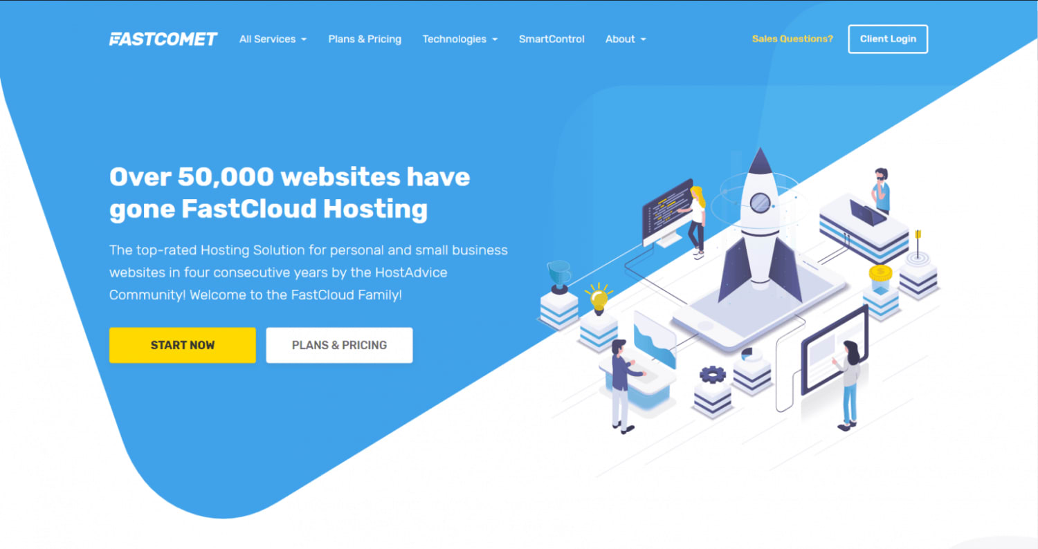 World Best Fastcomet web hosting review offer guide 2020