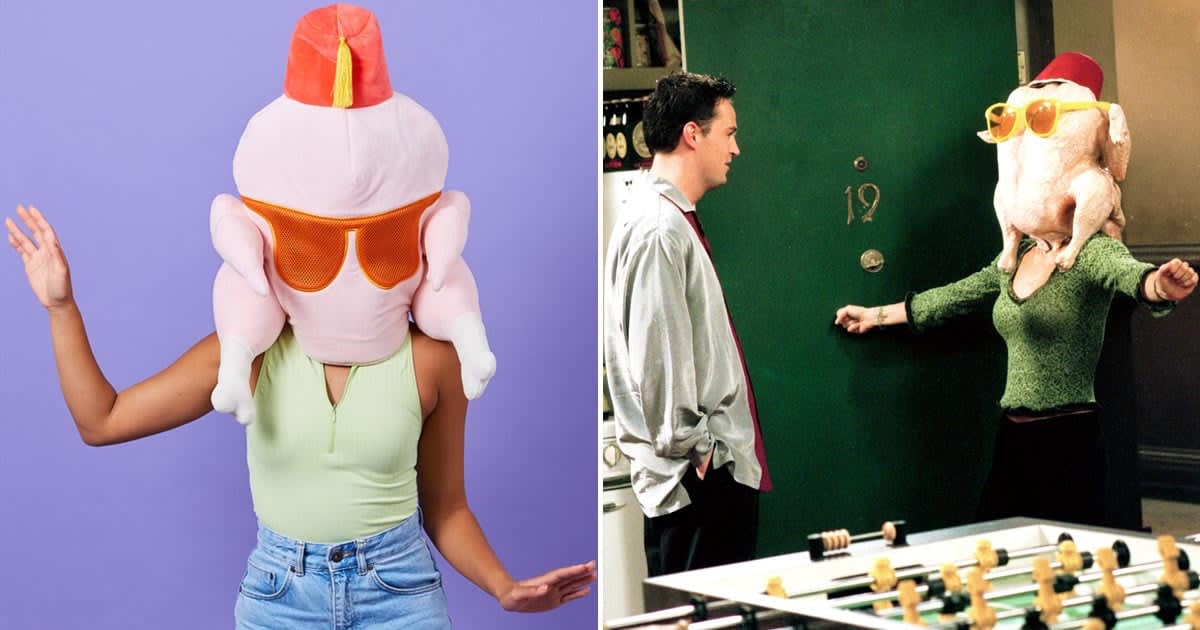 Attention, Friends Fans: You Can Buy Monica's Turkey Mask Just in Time For Halloween