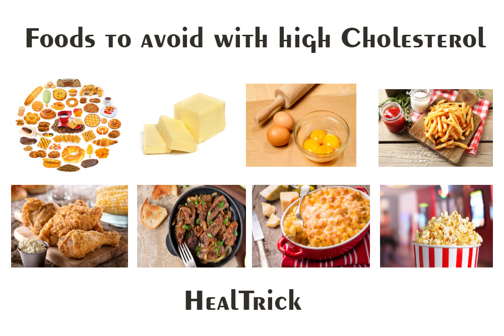 10 Foods To Avoid With High Cholesterol