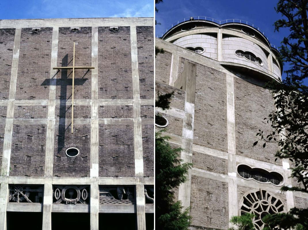 Memorial Cathedral for World Peace, Hiroshima, Togo Murano, 1950-54