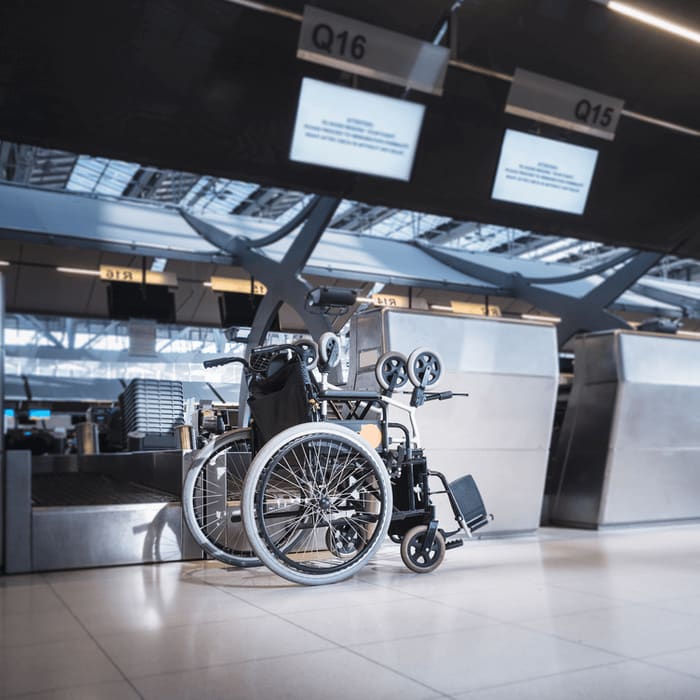 Booking special assistance when flying with a disability