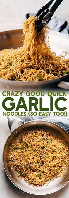 Crazy Good Quick Garlic Noodles Recipe | Little Spice Jar | Recipe | Garlic noodles recipe, Recipes, Vegetarian recipes
