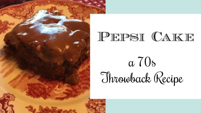 Pepsi Cake - A 70s Throwback Recipe