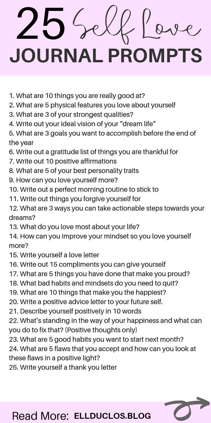 25 Journal Prompts for Self-Love and Confidence Building, #Building #confidence #Journal #Pr... | Journal prompts, Journal writing prompts, Love journal