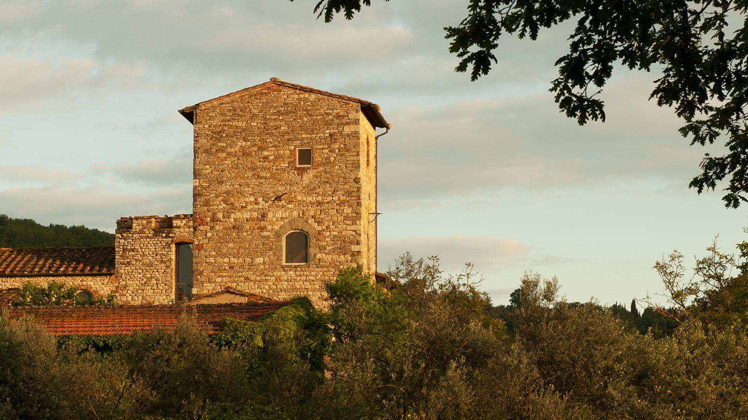 The late architect Bruno Sacchi's medieval tower in Florence