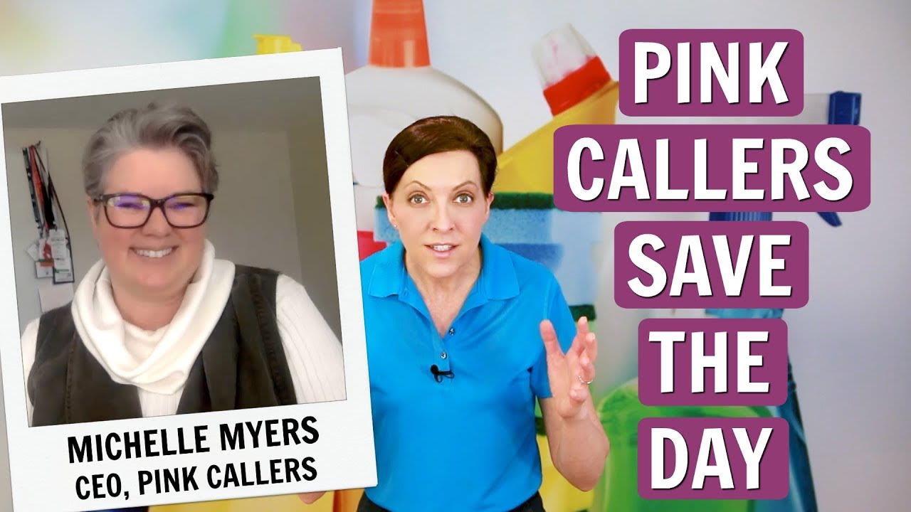 Pink Callers to Your Cleaning Business Rescue