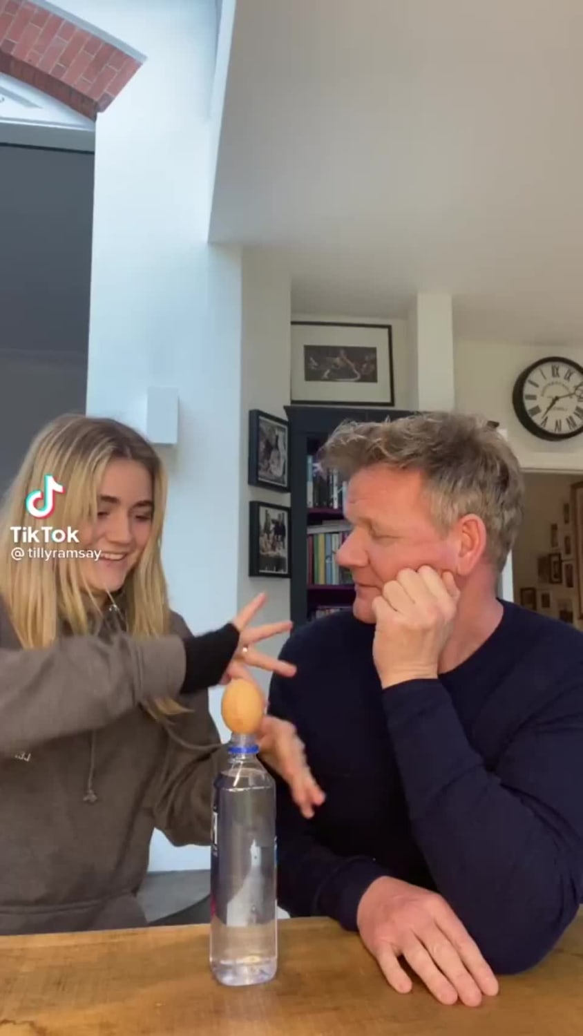 Gordon Ramsey getting wrecked by his own daughter