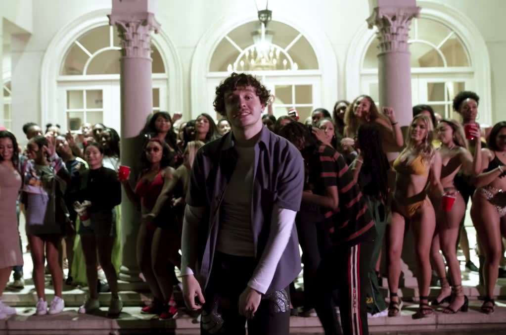 Jack Harlow Throws a Pool Party at His Mansion in 'Warsaw' Video Featuring 2forwOyNE