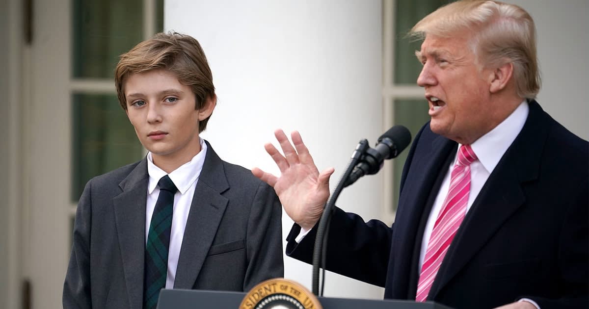 Would Any Father Refer to Their Son the Way Trump Referred to Barron?