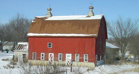 Barns Are Painted Red Because of the Physics of Dying Stars