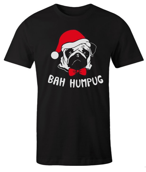 Bah Humpug - Christmas impressive graphic T Shirt