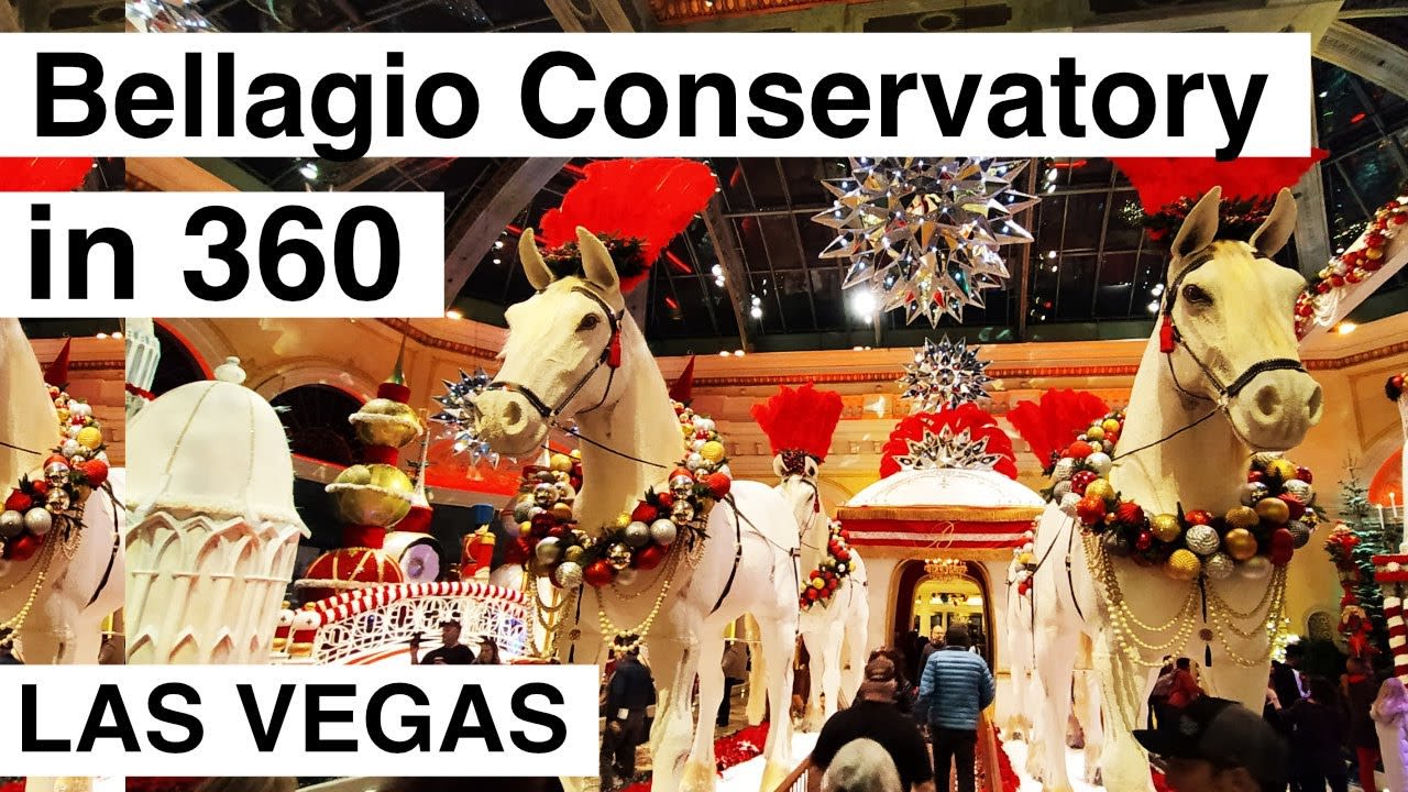 Las Vegas News - Bellagio Conservatory Winter Display
