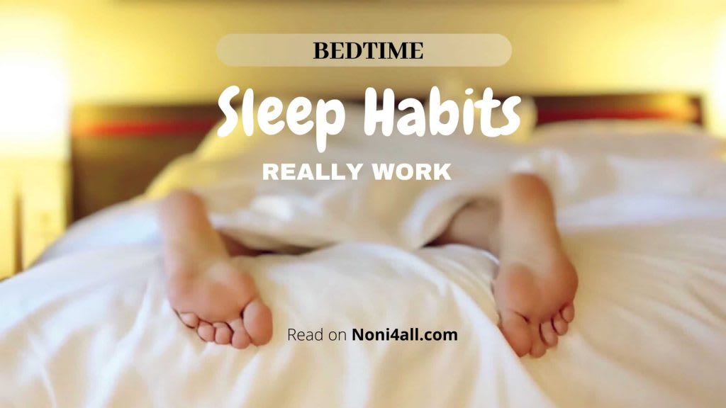 5 Bedtime SLEEP Habits To Help You Sleep Better (REALLY Work)