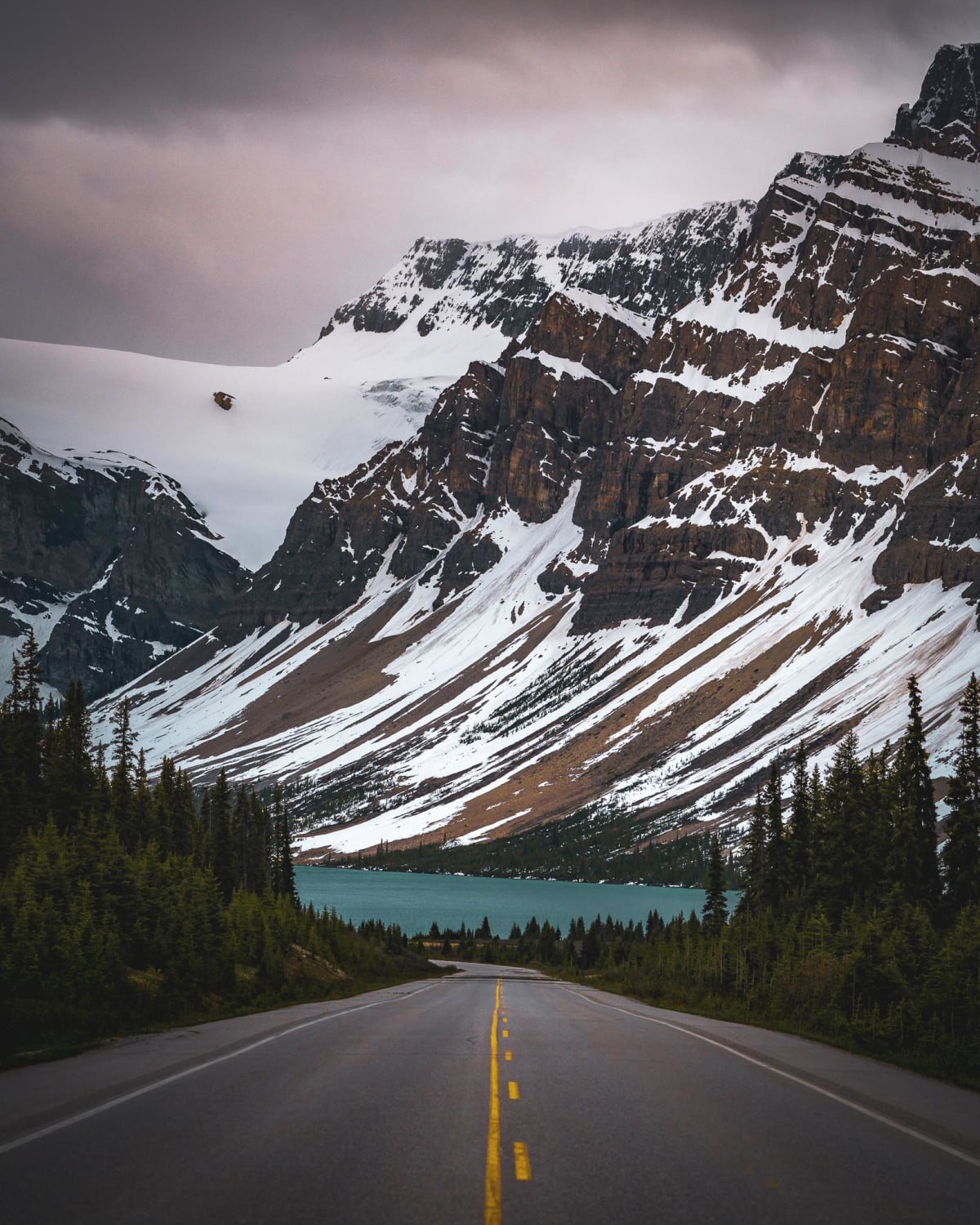 The Icefields Parkway, Alberta, Canada