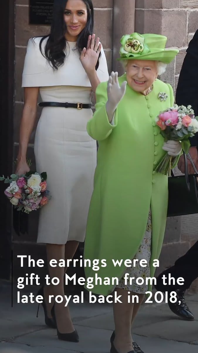 Meghan Markle paid her respects with a very sentimental accessory at Queen Elizabeth's funeral.