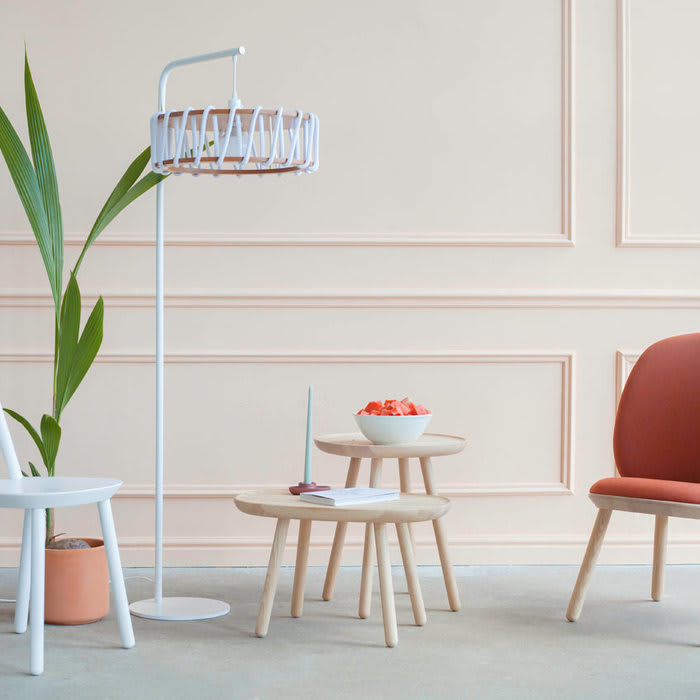 The Macaron Floor Lamp Is the Latest Addition to This Dessert-Inspired Lighting Collection - Design Milk