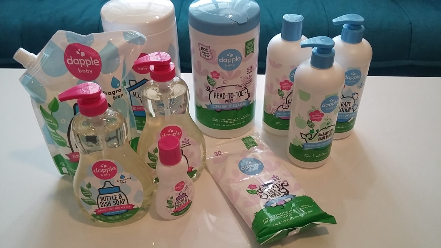 Dapple Baby Plant-Based Household and Personal Care Products