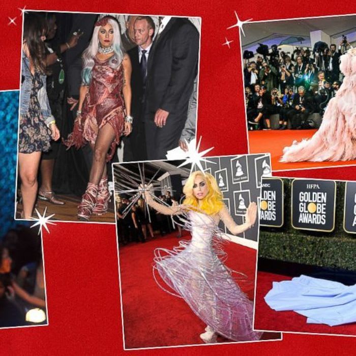 Here's a look at Lady Gaga's past outfits ahead of the Oscars