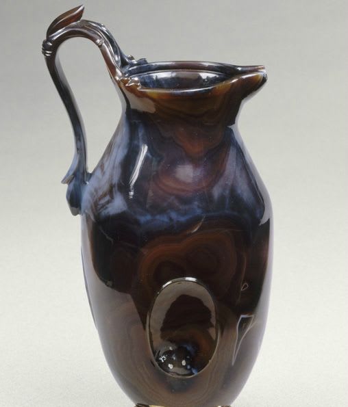 Beautiful Roman jug from the first century BCE - 1st century CE. It is located in the Louvre Museum.