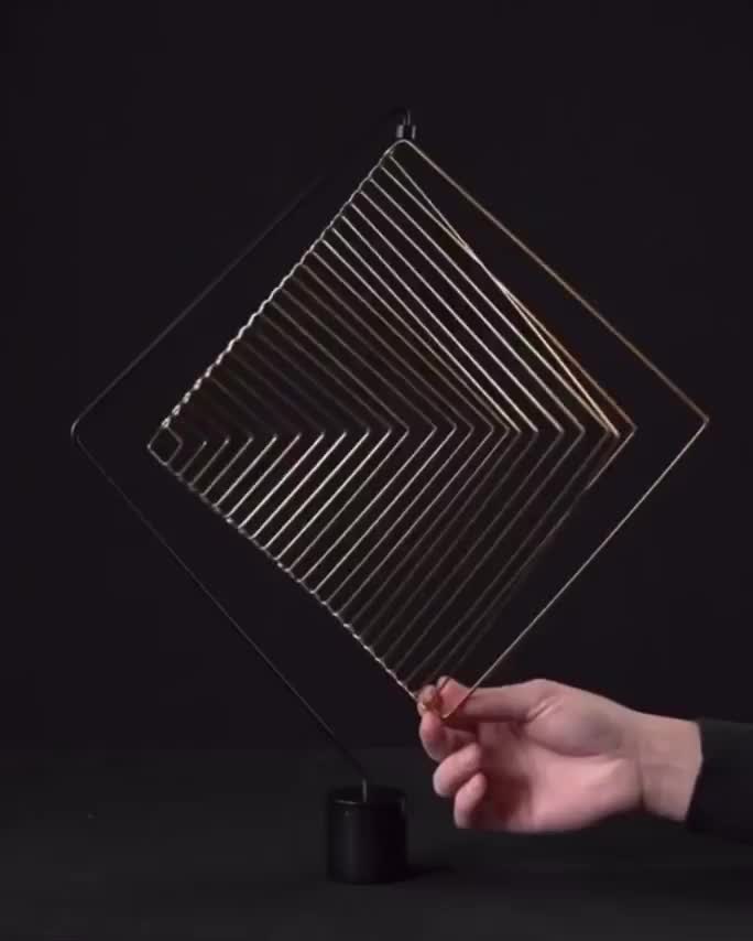 Spinning squares