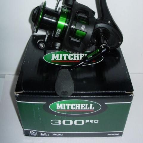 NEW Mitchell 300PRO Spinning Reel 5.8:1 10BB 180yd/12Lb Mono 300 PRO 689830476119