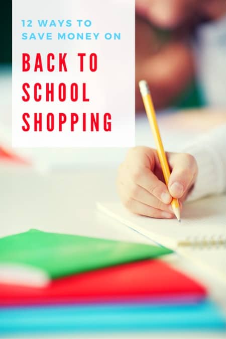 12 Ways to Save Money on Back to School