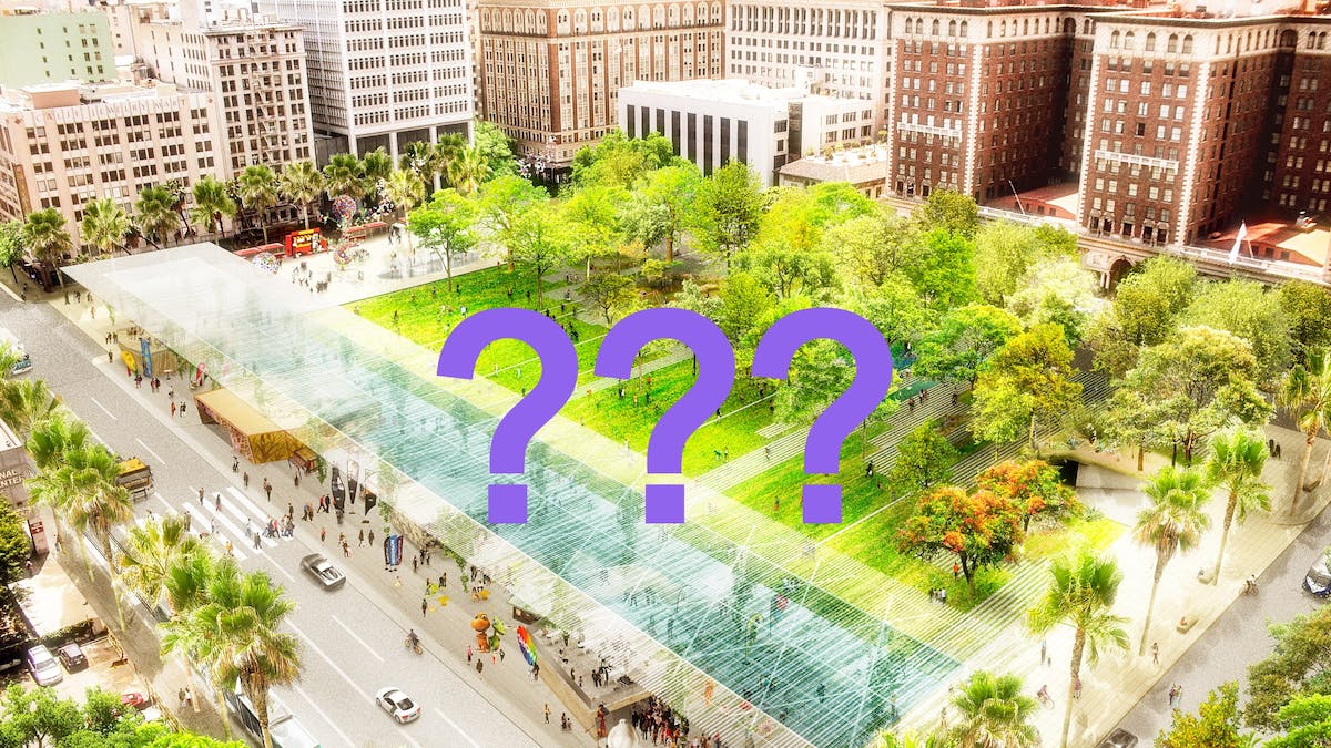 Redevelopment plans for L.A.'s Pershing Square shift