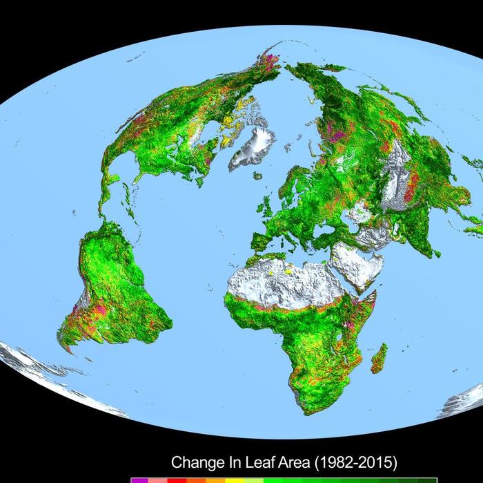 Carbon Dioxide Fertilization Greening Earth, Study Finds