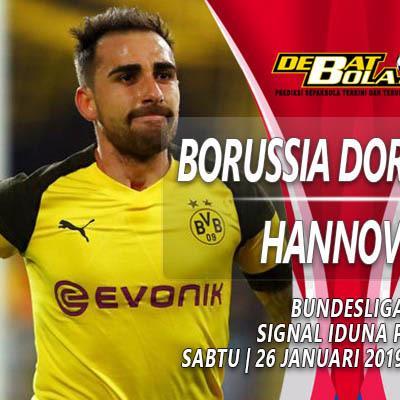 Prediksi Bola Dortmund vs Hannover 26 Januari 2019