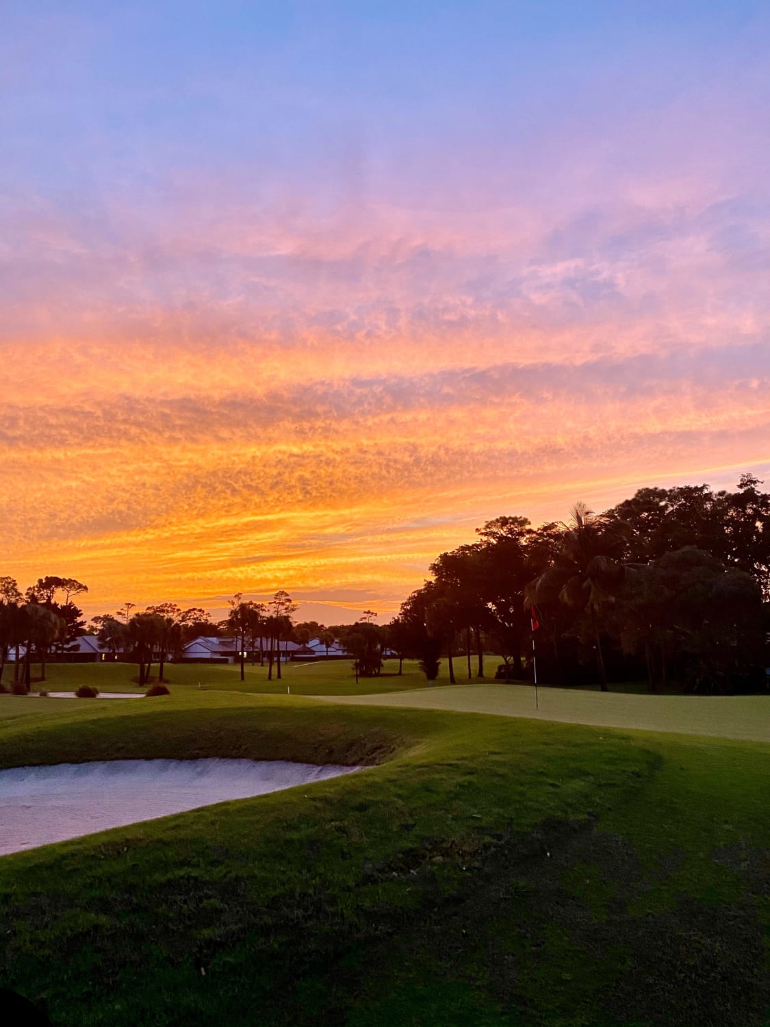 Sunset golf is best golf