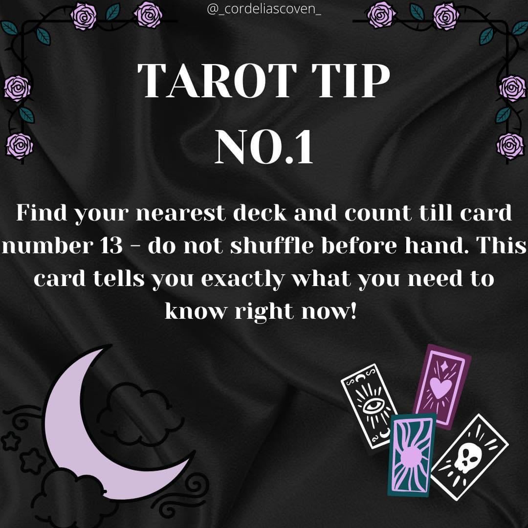Tarot Tips and Quick Reads