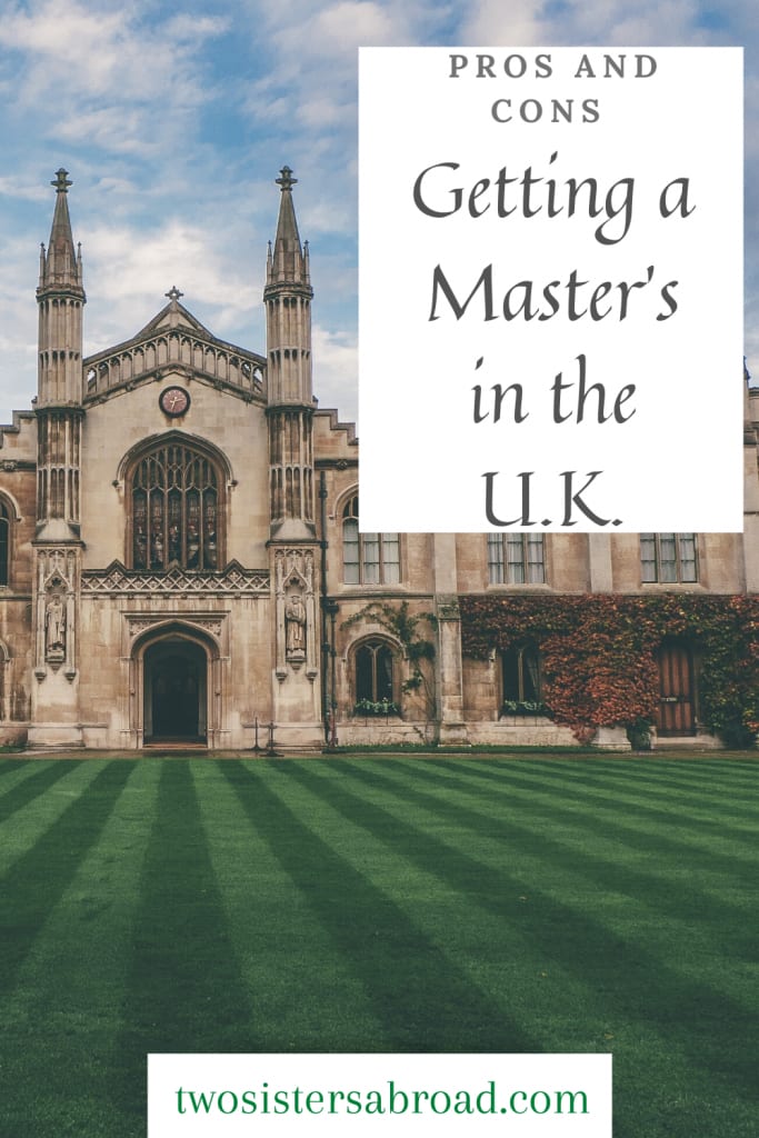 Pros and Cons of Getting your Master's in the U.K.