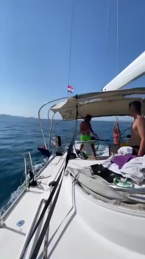 Summer fun sailing through Croatia