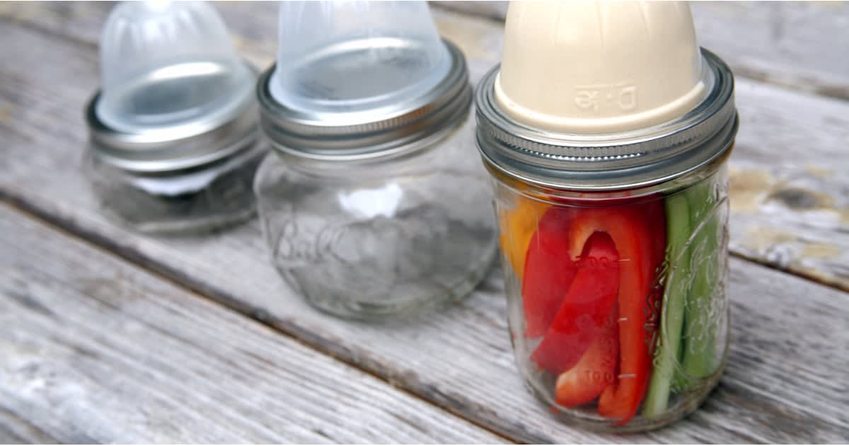 You've Got to Try This Genius Mason Jar Snack Hack