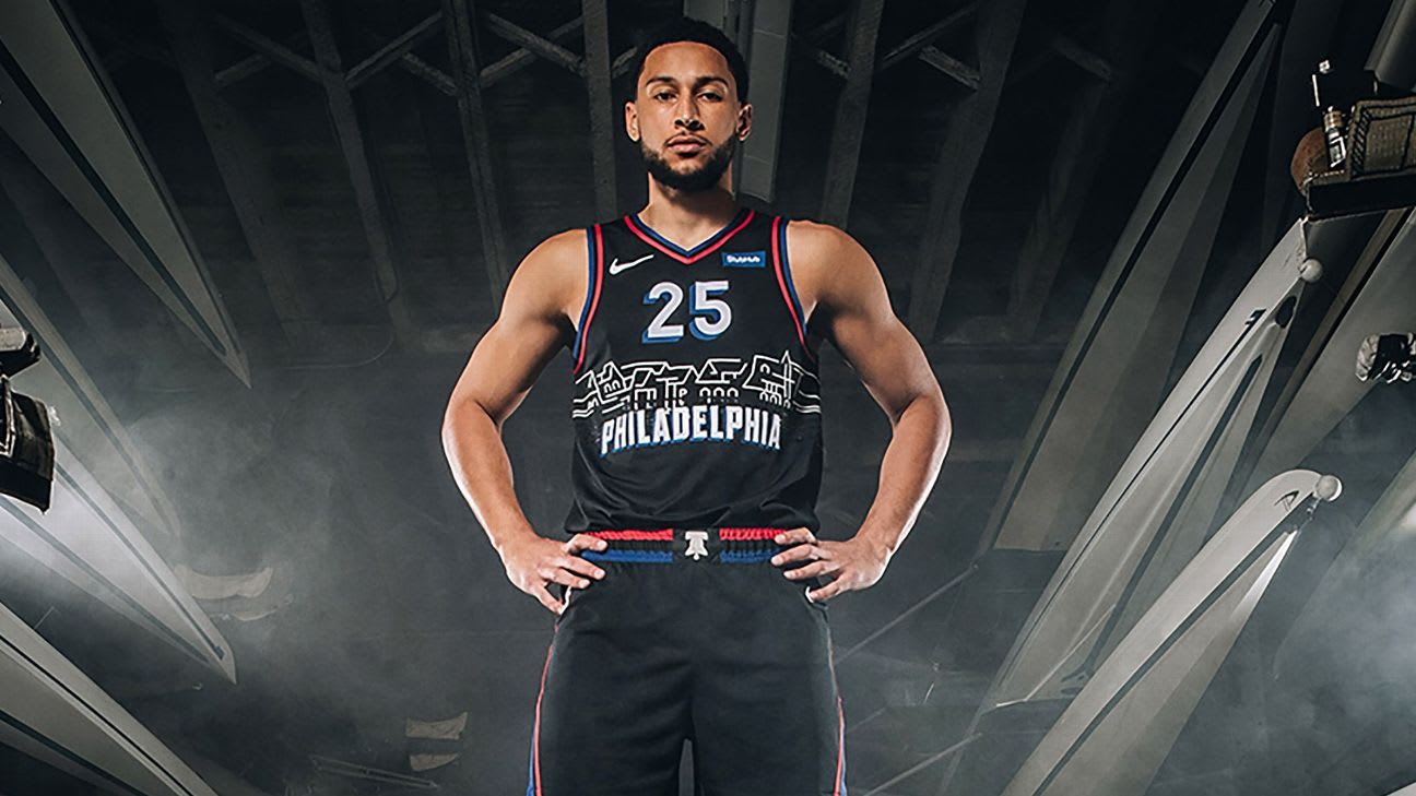 Lowe: Ben Simmons and Allen Iverson on the Sixers' new black jerseys