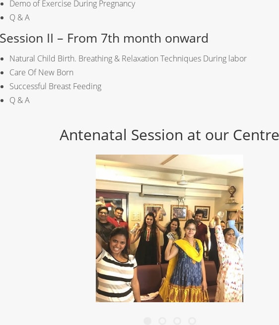 Antenatal Classes - Thanawala Maternity & IVF