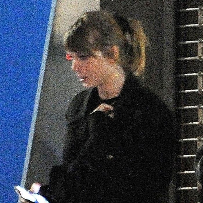 Taylor Swift Spotted Leaving a Recording Studio